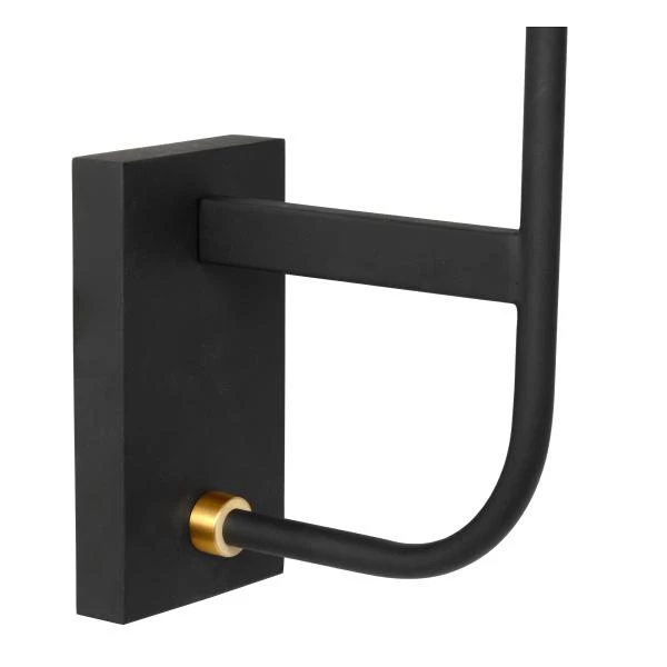 Lucide BEREND - Wall light Bathroom - 1xG9 - IP44 - Black - detail 1